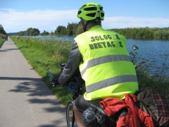 Abbeville, St Valéry, chemin, halage, vélo, randonnée, vtc