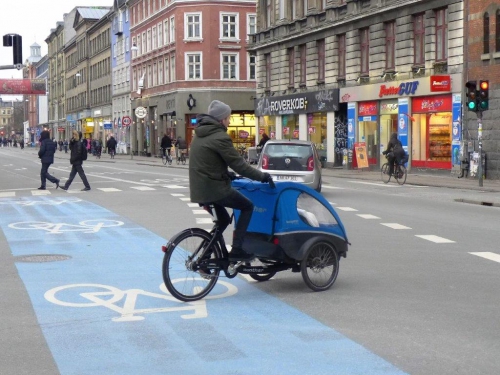Copenhague, Dannemark, vélo, christiania, tricycle